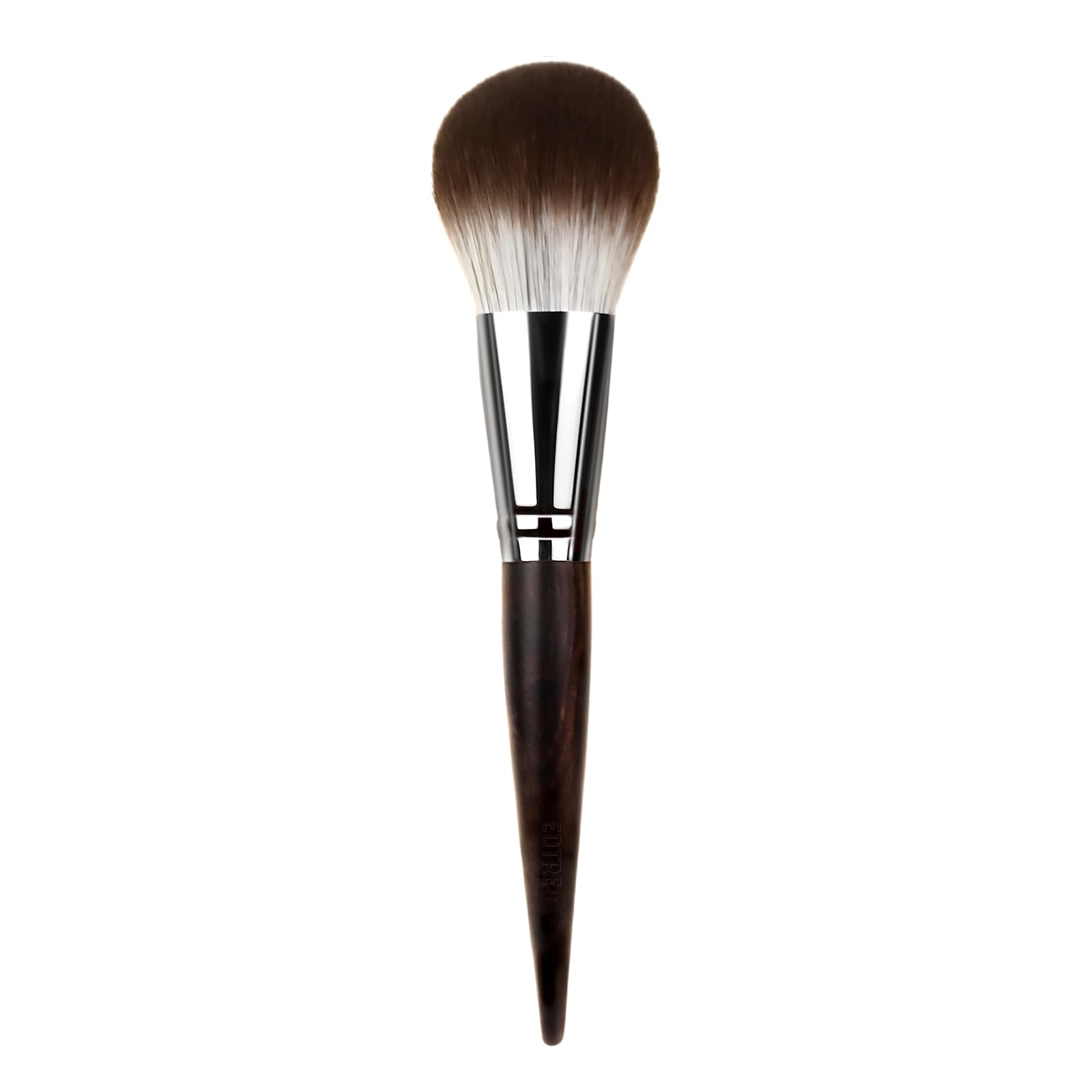 Ebony Powder Brush with Soft Nylon Bristles