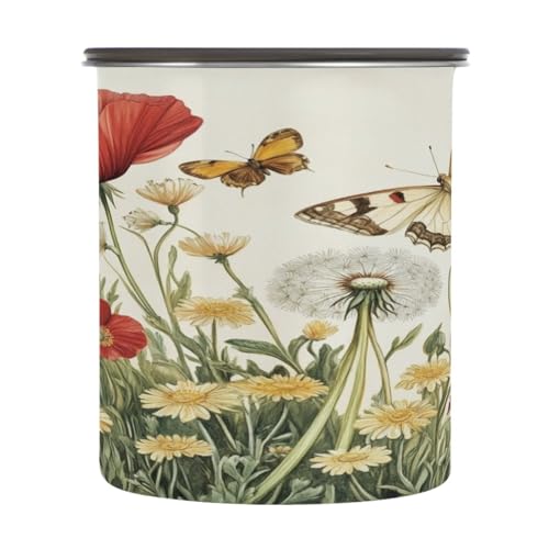 Envase Hermético de Acero Inoxidable para Café 17 oz