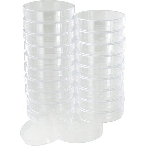 Plastic Petri Dishes 55mm Pack of 20 Industrial