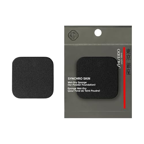 SHISEIDO メーキャップ シンクロスキン ウエット‐ドライ スポンジ (パウダーファンデーション用) | スポンジ ・ パフ | メイク用スポンジ パフ メイク道具 フェイスケアツール | 資生堂