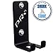 PRx Performance Wall-Mounted Barbell Rack - Space-Efficient Barbell Storage for Home & Commercial Gyms, Durable & American-Made, Space Saving Workout Accessory, Storage Solution- Single Holder -Black
