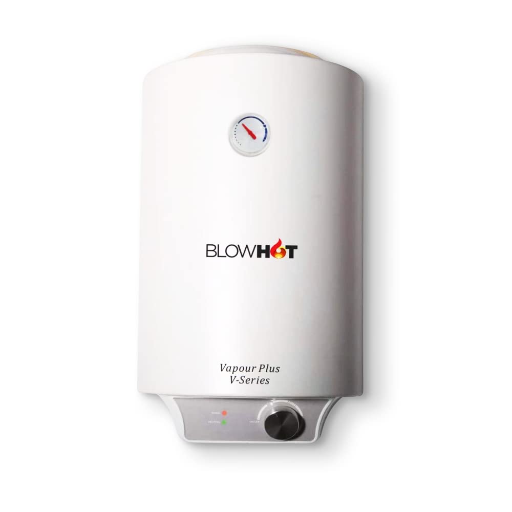 Buy BLOWHOT Electric Storage Water Heater Geyser Vapour Plus V- SERIES |  Auto CUT-OFF (Steel Body, 2000 Watt, 5 Years Warranty, 50Hz, 230V) with Low  Power Consumption 5 Star Rating (15 Litre,