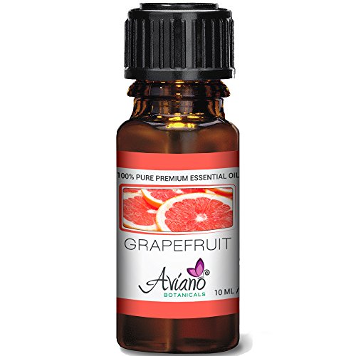 Grapefruit Essential Oil - 100% Pure Blue Diamond Therapeutic Grade by Aviano Botanicals (10 ml)