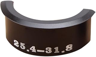 Lorsoul 4pcs / 1 Satz Aluumlegierung Adapter Fahrradlenker Shims 25 4 mm bis 31 8 mm Mountain Bike Conversions Komponenten