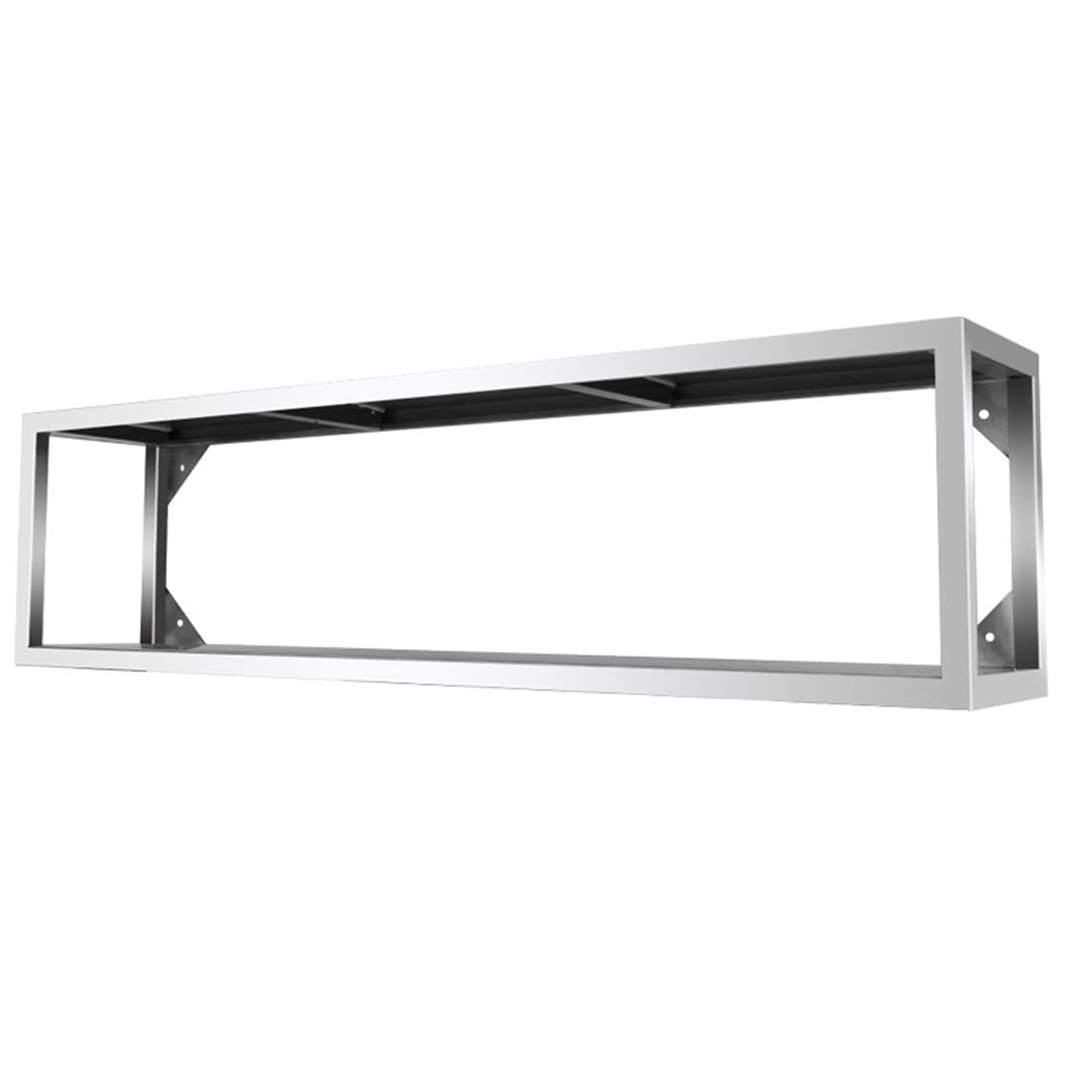 Estante de almacenamiento de cocina de acero inoxidable, estante de montaje en pared para ollas y sartenes, soporte para utensilios y organizador de utensilios de cocina, estante multifuncional para