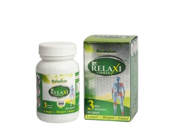 Dr Relaxi Capsule-40 Capsules Ayurvedic Helpful In Joint Pain & Arthritis (Pack of 1) (B0DJ2LGZ21) Amazon Price History, Amazon Price Tracker