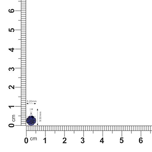 Diamondere Natural and Certified Gemstone Solitaire Petite Necklace in 14k Solid Gold | 0.31 Carat Pendant with Chain3