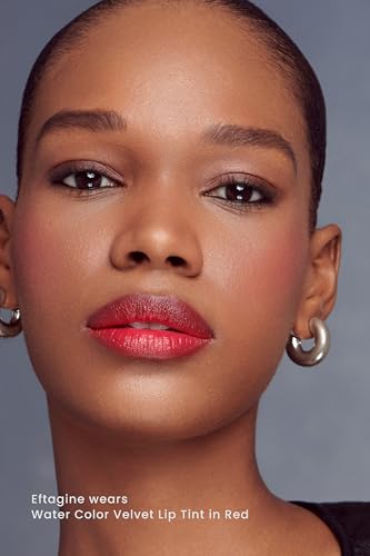 Image of JOAH Water Color Velvet Lip Tint 0.16oz, Lightweight Hydrating Lip Stain with Vitamin E & Cupuacu Butter - Long Lasting Transfer-Proof Matte Lip Color, Buildable Korean Beauty Lipstick (Brick Red)