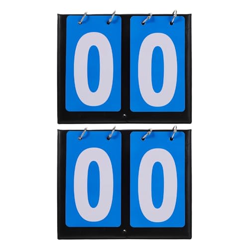 Marcador plegable doble para baloncesto cielo azul miniatura 6
