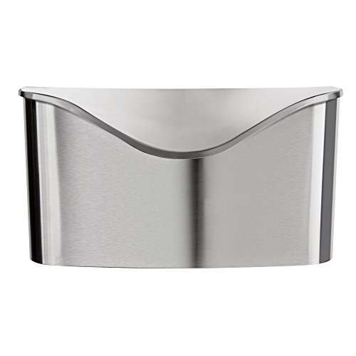 Umbra 460322-592 Postino Wall-Mount Mailbox, Stainless Steel #TOP3
