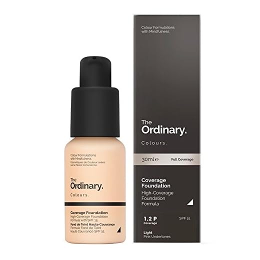 The Ordinary Coverage Foundation SPF15 30 ml 1,2 P - ljus (rosa undertoner)