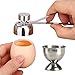 Price comparison product image Stainless Steel Egg Top Remover and Cutter - Hard/Soft Boiled Egg Topper Kitchen Tool