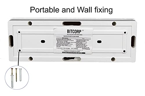 Image of BITCORP 16A Heavy Duty Power Extension Board with 2 Socket 2 MCB, 6000W MCB Overload Protector, 10 Meter 2.5mm Electric Cord for AC, Refrigerator, EV Charger, Washing Machine, Geyser