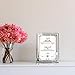 Giftgarden A4 Size Glass Picture Frame for Tabletop Display, 21x29.7cm