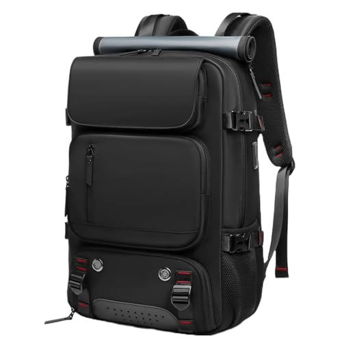 Mochila Reforçada com Compartimentos para Notebook e Tablet – Resistente à Água, USB, Engate de Mala – Masculina e Feminina para Viagem, Trabalho e Dia a Dia- OUTWALK