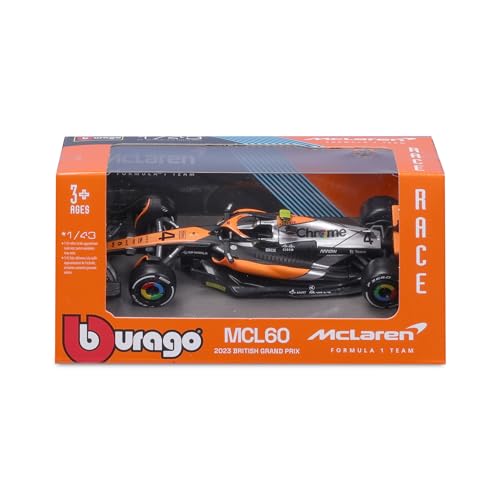 F1 McLAREN MCL60 2023 BRITISH GP - LANDO NORRIS 4 - 1:43 miniatura 5