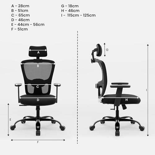 Green Soul Jupiter Echo | Ergonomic Office Chair with 3 Years Warranty | 2D Headrest & Lumbar Support | Synchro-Tilt Lock Mechanism | Heavy Duty... - Image 2