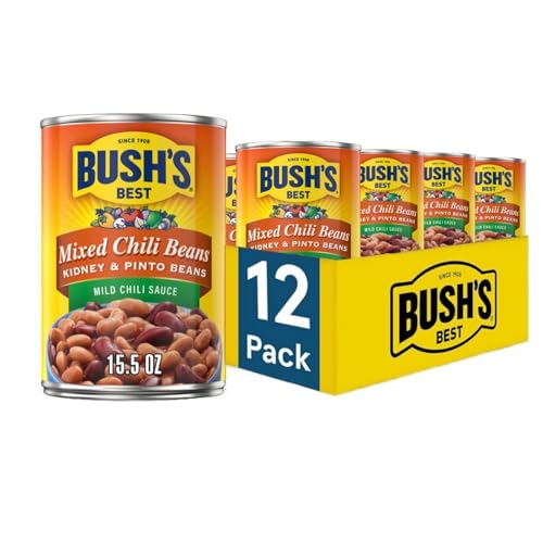 Variety Beans Mixed Chili Beans, 15.5 Ounce (Pack of 12)