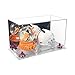 Better Display Cases Versatile Acrylic Display Case - Medium Rectangle Box with Mirror Case, Purple Risers and Clear Base 15