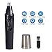 Produktbild Elektrische Nasen-Ohren Trimmer Haarentferner HURRISE Kein Lärm Portable Batteriebetrieben Nasenhaarschneider mit Beständiges Rotations-Schneidsystem & Power-Tipps LED-Lampe Unisex