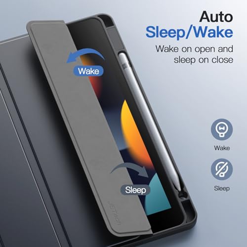 Coque iPad 8ᵉ génération antichoc pour protéger la tablette et le stylet - 5