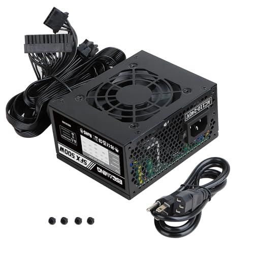 Fuente de alimentación ESGAMING 500W SFX para PC miniatura 7