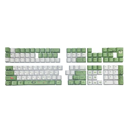 Keycaps Coréens Grenouilles en profil OEM pour clavier mécanique 61 68 87 104 touches