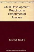 Child development; readings in experimental analysis B000ICOWOK Book Cover
