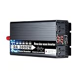 Questo inverter per auto è dotato di protezioni integrate contro sottotensione, sovratensione, cortocircuito, sovraccarico e surriscaldamento.