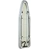 Brabantia Tabletop Ironing Board Size S (37 x 12 inches) Metallised Small Ironing Board for Counter Surface, Portable, Non-Slip for Home, Condo, RV, Travel