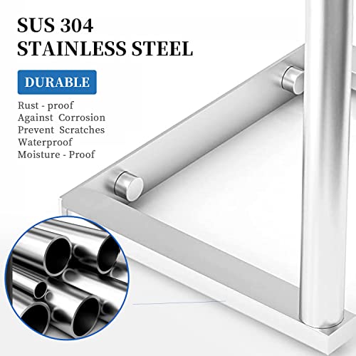 Towel Racks For Bathroom Wall Mounted,Stainless Steel Bath Towel Holder Wall Towel Rack For Rolled Towels,Bathroom Towel Storage, Mounted Towel Rack Holder,Brushed Gold-Bathroom Organizer,Holds Robes #TOP4