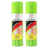 3D Printer Glue Sticks, Aitrip 2Pcs Solid Stickers for 3D Printer Hot Bed Print Filament PLA ABS PET...