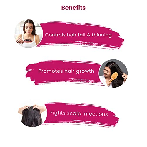 Dhathri Onion Shampoo|Promotes Hair Growth & Controls Hair Fall | Onion Bhringraj Shampoo to Soothe Scalp Irritations & to Prevent Damage to Hair... - Image 5