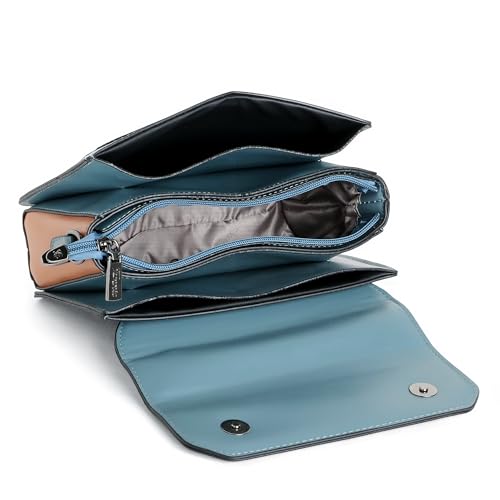 Image of EXOTIC Premium Embroidery Design Saddle Boxy Shoulder Bag for Women