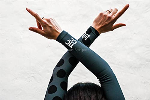 Manguitas de ciclismo con protección UV AM31-2 talla L para deportes
