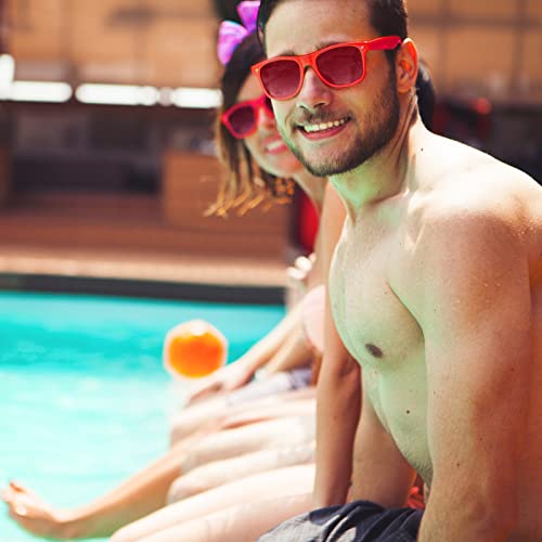 Pibupibu 8 Pack Red Sunglasses Bulk thumb #3