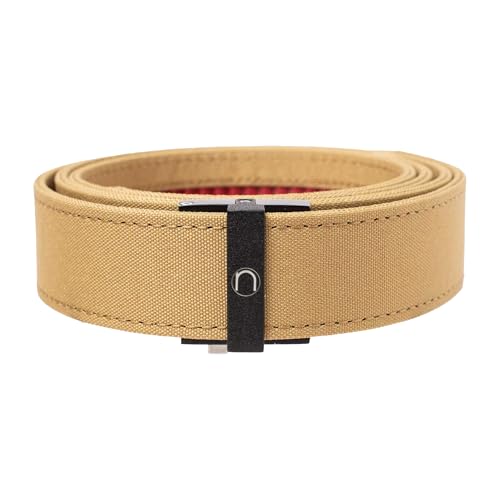Nexbelt Thin Bar Tactical EDC Gun Ratchet Belt – Coyote – 1.5' Wide, CCW