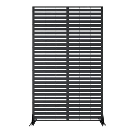 UPHYB Free Standing Metal Privacy Screen