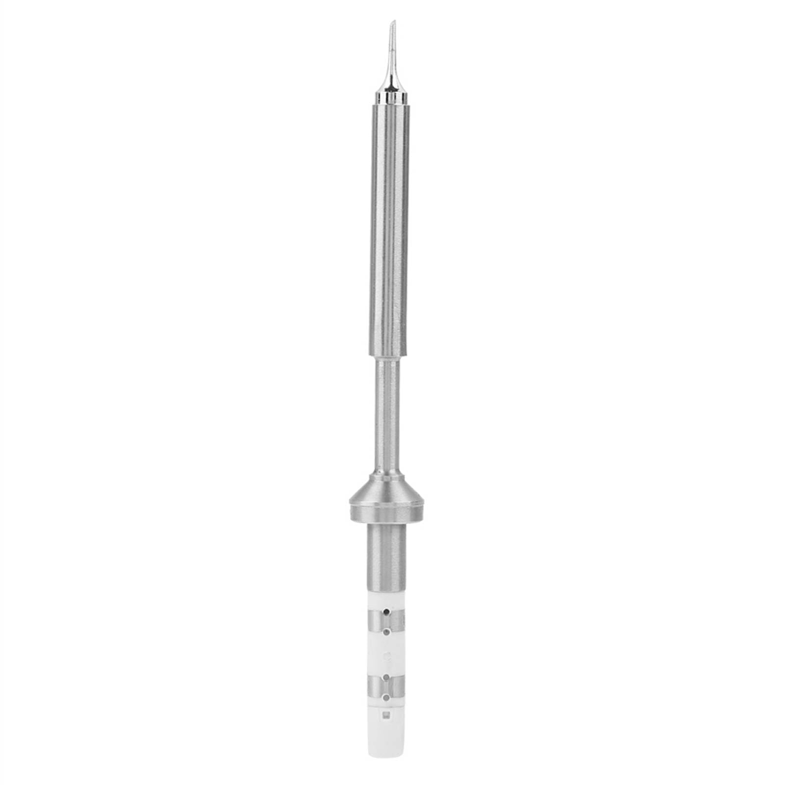 Ejoyous Groty Lutownicze ze Stali Nierdzewnej, Zestaw Wymienny do Szybkiego Nagrzewania Lutownicy, Wydajna wydajność i kompatybilność, Idealny do Użytku Profesjonalnego i Majsterkowania (TS100-C1)