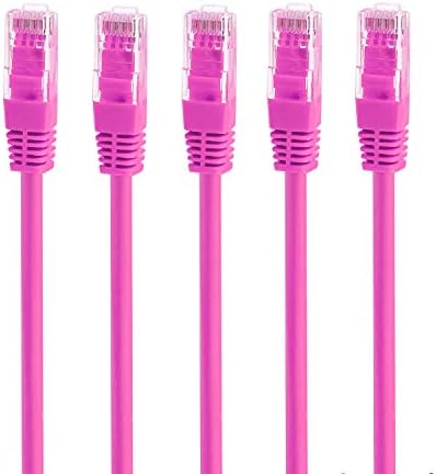 LMS Data Ethernet Cat 5 RJ45 UTP Patch cable cord, Cat 5 E LAN 10/100/1000M bit/s Cable suitable Gigabit 1000Base-T for PoE, CCTV Computer, Routers Internet for office and industrial