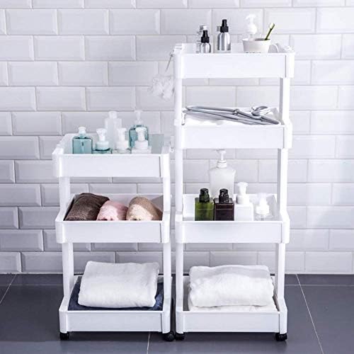 Questo Carrello Bar Multifunzione Portatile con Sistema di stoccaggio a carrucola è Facile da Montare ed è Ideale per la Cucina e la Famiglia.
