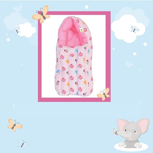 Image of Toddylon Baby Bed New Born Baby Bedding Set Combo of Baby Mattress with Mosquito Net | Carry Bag | Cotton Beds | Carry Bag | Unisex Infants (0-6 Months) (2PCS Set)