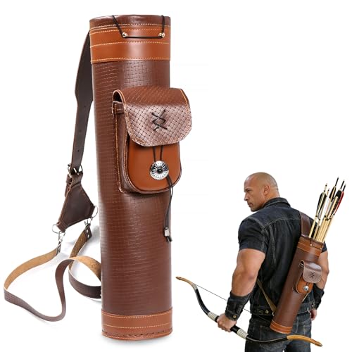 Archery quiver special 3rd leather anniversary gift idea for him