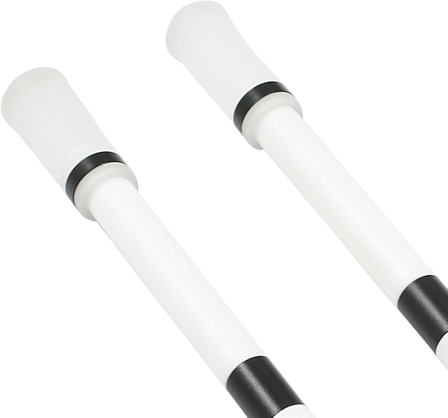 Hitefu 2PCS Spinning Pen, White Finger Spinner Pen Rotating Pen Spinning Trainer, Gaming Trick Pen Mod for Student & Adults