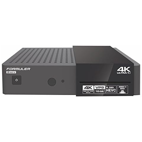 Formuler S Mini Android 7.0 HEVC H.265 4K Ultra HD Sat IPTV Receiver Cover