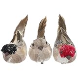Faux oiseau : fabriqué en matériau respectueux de , avec des couleurs vives, réaliste et de petits oiseaux artificiels pour la décoration