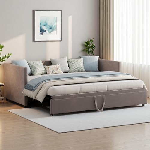 Poeahu Canapé Lit Convertible 90/180 x 200 cm, Canapé Lit