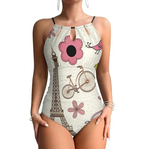 Monokini beachwear femme original et maillot de bain une pièce avec maintien abdominal