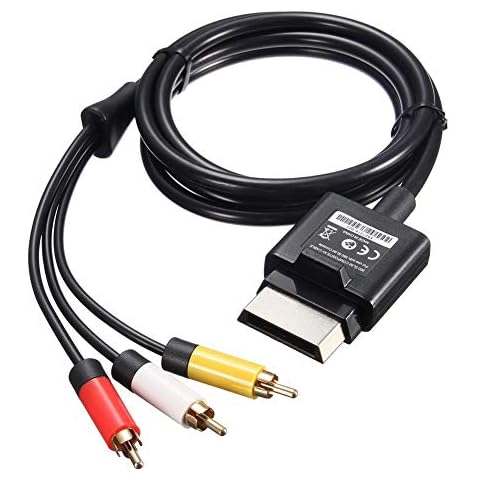 Ruitroliker 1.8M AV Cable for Xbox 360 Slim Cover