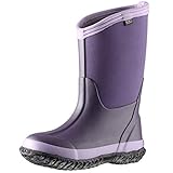 MCIKCC Kids Rain Boots, Waterproof Rubber Boots, Muck Boots for Toddler Boys Girls, Mid Calf Lightwe